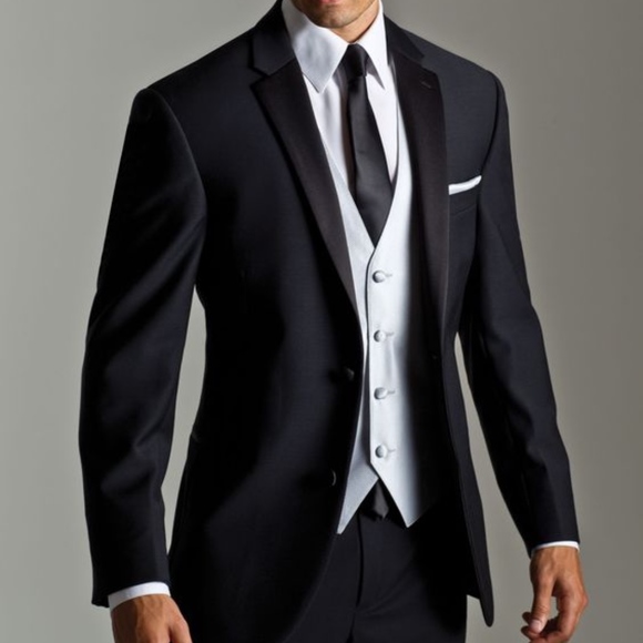 Ralph Lauren Super 100’s Wool Tuxedo Blazer NWT Black Notch Lapel 36S - Picture 3 of 8